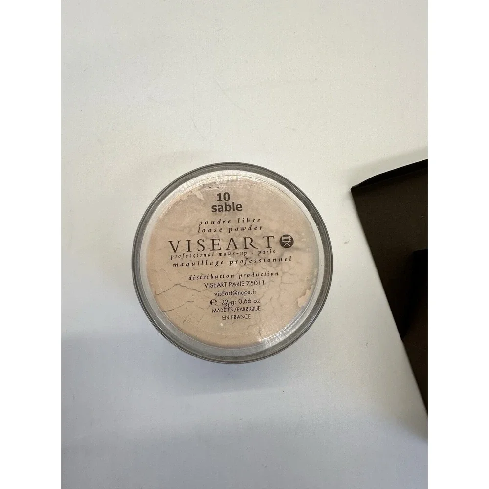 VISEART - Professional Loose Setting Powder - 10 Sable 22 gr NEW In‎ Box,Sealed!
